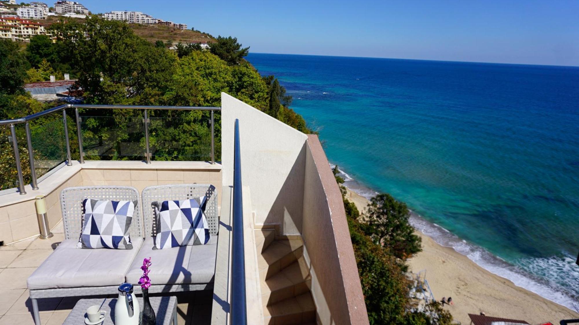 Апартаменти Бяла Клиф На Плажа - Apartments Byala Cliff First Line エクステリア 写真