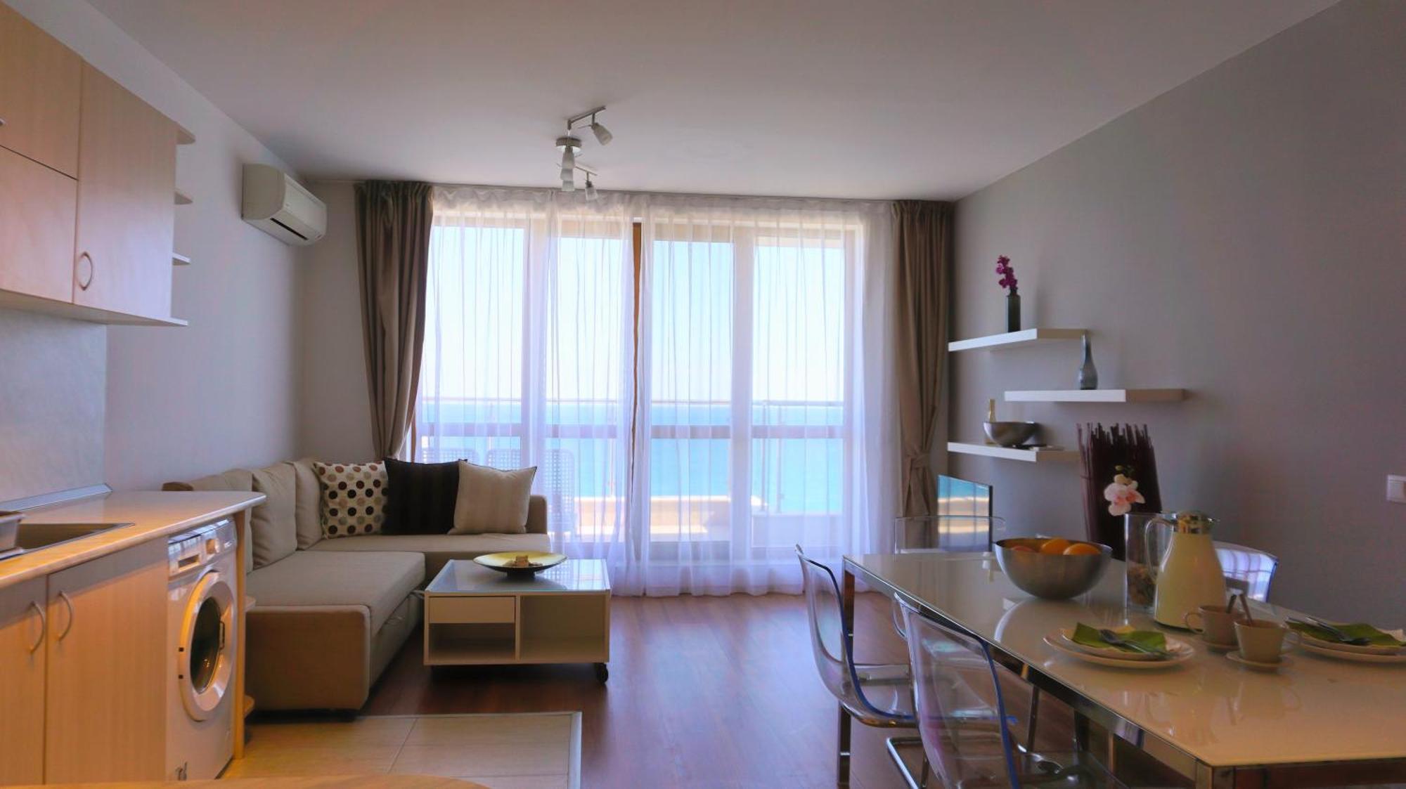 Апартаменти Бяла Клиф На Плажа - Apartments Byala Cliff First Line エクステリア 写真